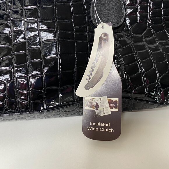 Primeware‎ Wine Clutch Classic Sassy Black - Picture 9 of 10